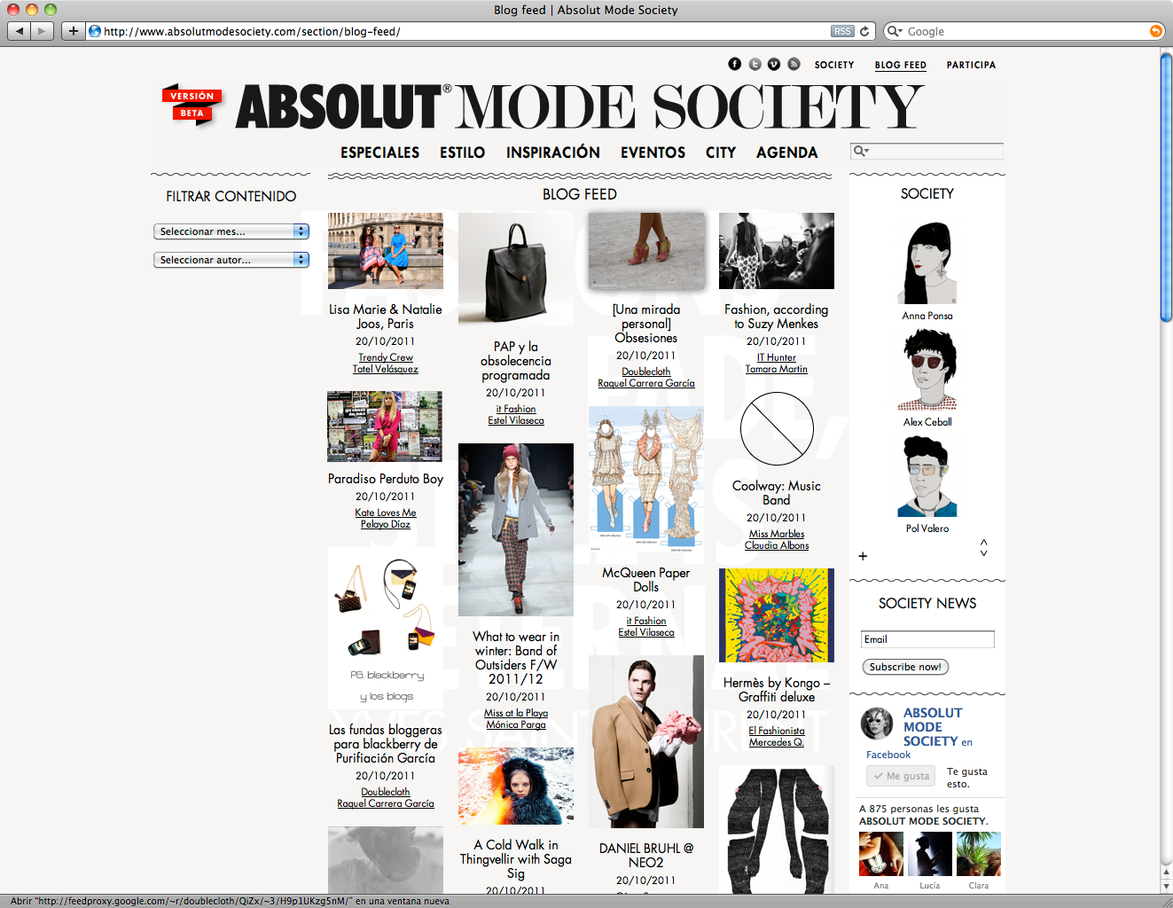 Absolut Mode Society